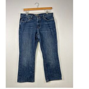 Y2K Indie Old Navy Women 10 Short Blue The Flirt Mid Rise‎ Bootcut Stretch Jeans